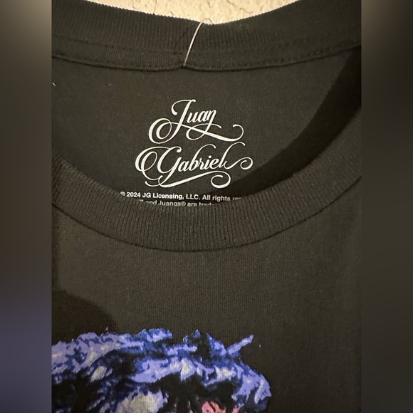 Juan Gabriel T-Shirt, Black / Charcoal, Medium, NWT, From Target - Picture 3 of 5